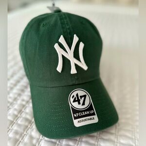 NY Yankees Green Clean up Baseball Hat